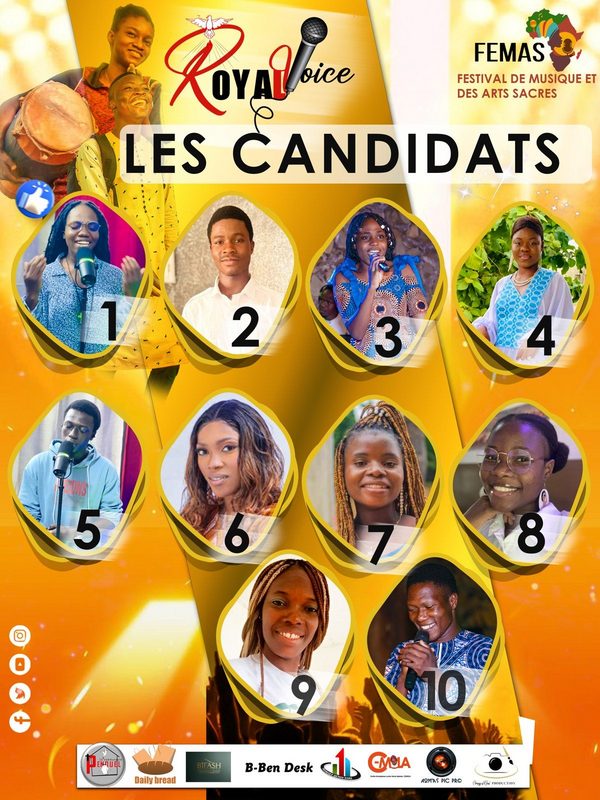 Identité visuelle Royal Voice — affiche